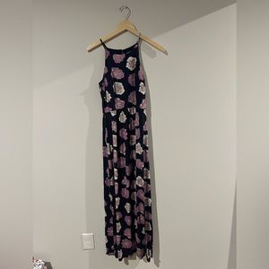 LOFT Maxi Flowered Dress - Size XS